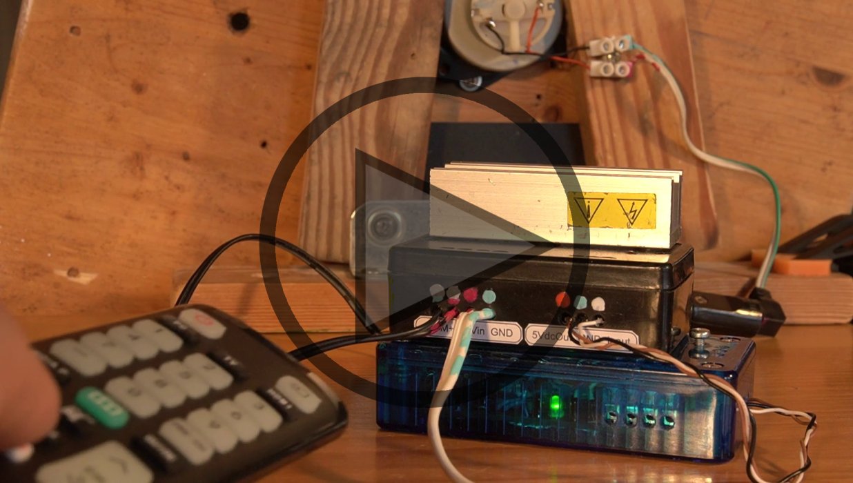 IR-Recv mit DC-Motor Video